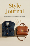 Style Journal — Fashion Neglect digital guide cover in gold