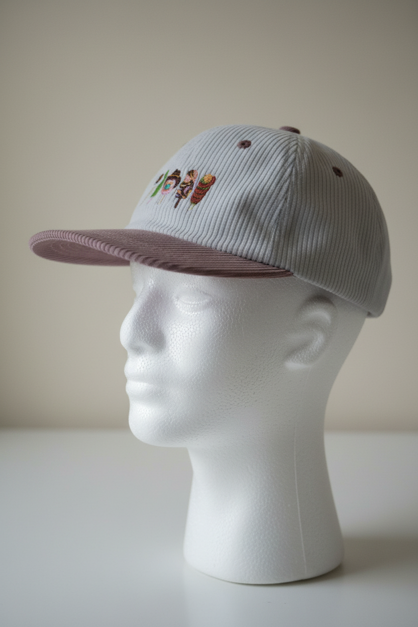 Side profile on mannequin