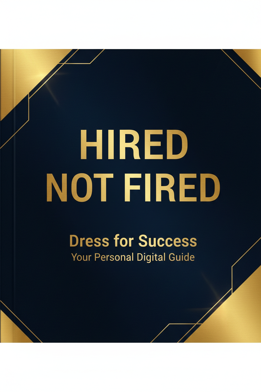 Hired Not Fired: Dress for Success — Your Personal Digital Guide book cover