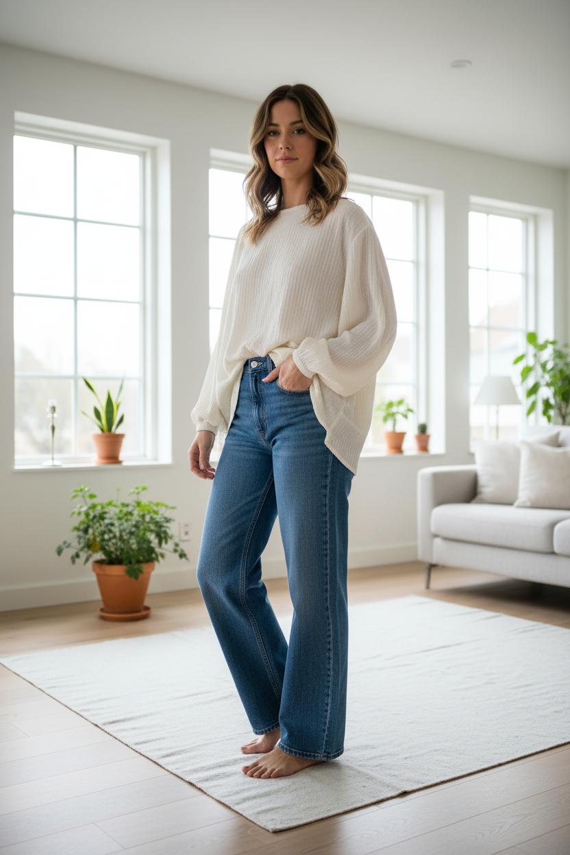 Scandinavian interior shot